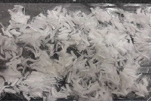  1 Polypropylene fiber used for reinforcing concrete 