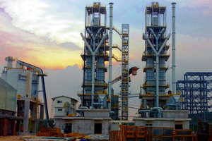  16 Double shaft kilns in Vietnam  