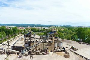  1 The Immelborn gravel plant of Cemex Kies &amp; Splitt GmbH in Thuringia 
