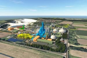  4 Visualization of the climate-neutral cement plant 