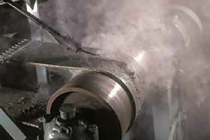  4 Friction heat between rolling components can be extreme enough to light both the material and belt 