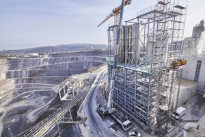  The major project for expanding the PCC production facilities, where HAVER &amp; BOECKER supplies the packing complex, includes a new silo and packing system 