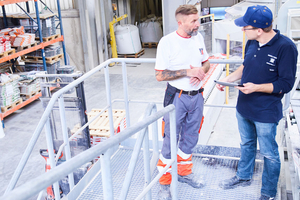  2 The start of a Plant Optimization Plan (POP) includes an inspection by a system specialist in an on-site audit. The full plant audit considers the product storage and handling, packing, bag transport, palletizing and loading lines as well as its surroundings, resulting in a thorough, in-depth report with detailed findings 