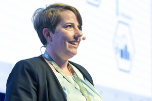  4 Dr Kristina Fleiger, VDZ, concluded the first day of the VDZ congress with the topic “Carbon Capture Process Chain“  