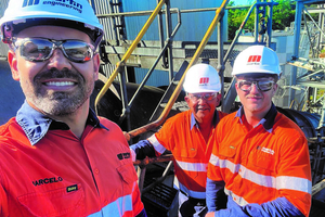  3 Martin® Service Technicians (MSTs) enthusiastically receive some hands-on training 