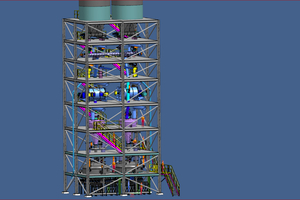  13 CIM-FIRESOLID serving two kilns simultaneously 