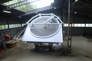  3 The SCARABAEUS for limestone pelletizing 