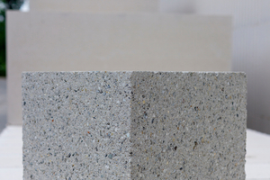  3 Concrete recycling sand is being used for the first time in the production of KS*ReCo bricks 