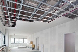  In dry construction, the components are joined to form highly effective structural-physical systems that also fulfil the requirements of the circular economy 