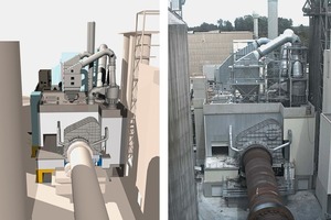  5 3D planning – plan and realization (right) 