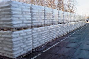  3 The WMS controls and coordinates such manufacturing and storage processes as bag-filling, palletizing and load securing 