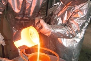  12	Granulation in the melt laboratory of the FEhS Institute 